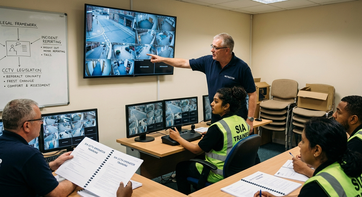 SIA CCTV Operator Training