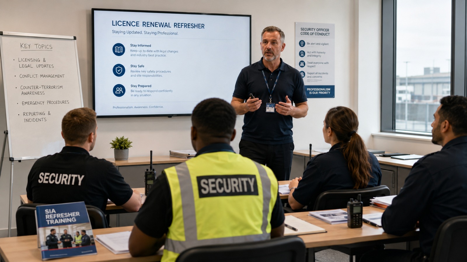 SIA Security Guard Refresher