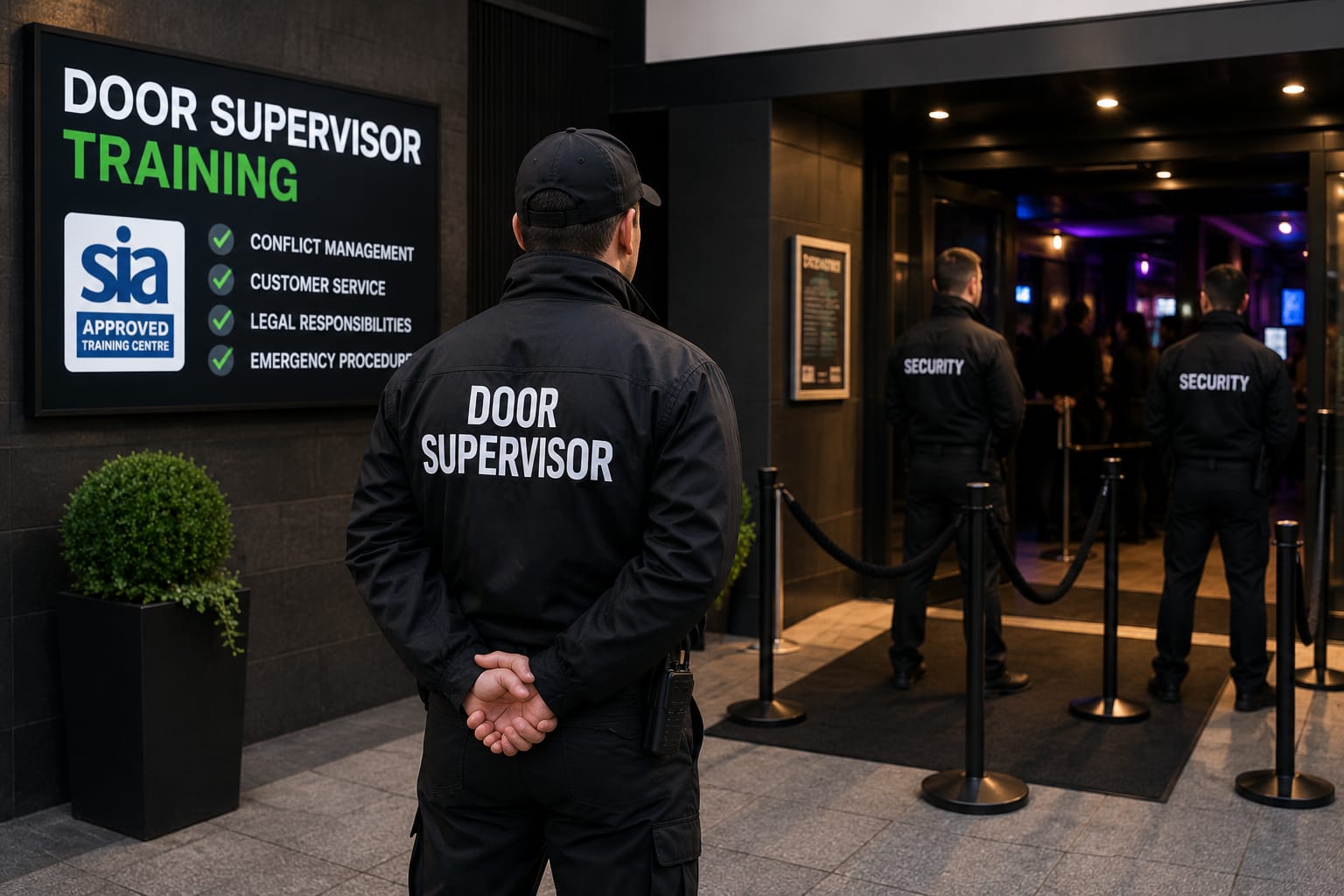 SIA Door Supervisor Training